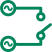 looped circuit icon
