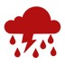 Rain Cloud Icon