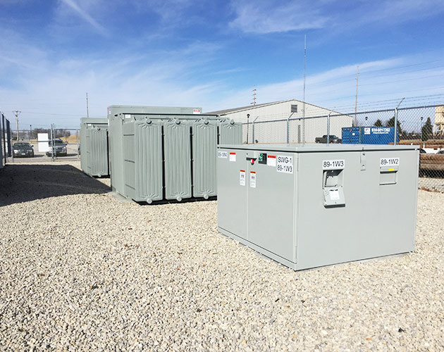 PMH Pad-Mounted Gear,  PMH, metal clad, pad mount, fault protection, live front switchgear, outdoor distribution, 14.4 kv metal clad, 25 kv metal clad